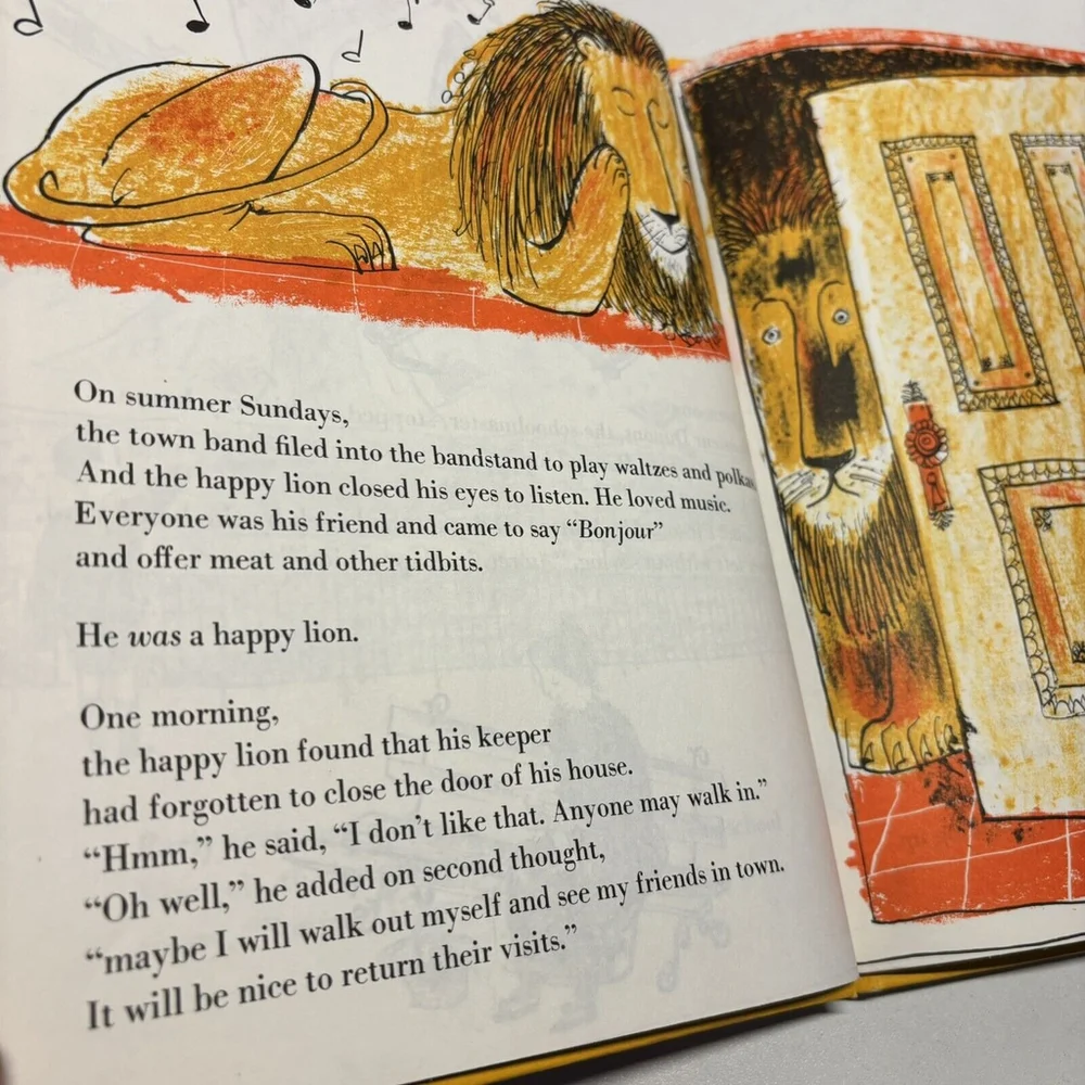 Vintage Children’s Literature: The Happy Lion 1954 - Louise Fatio